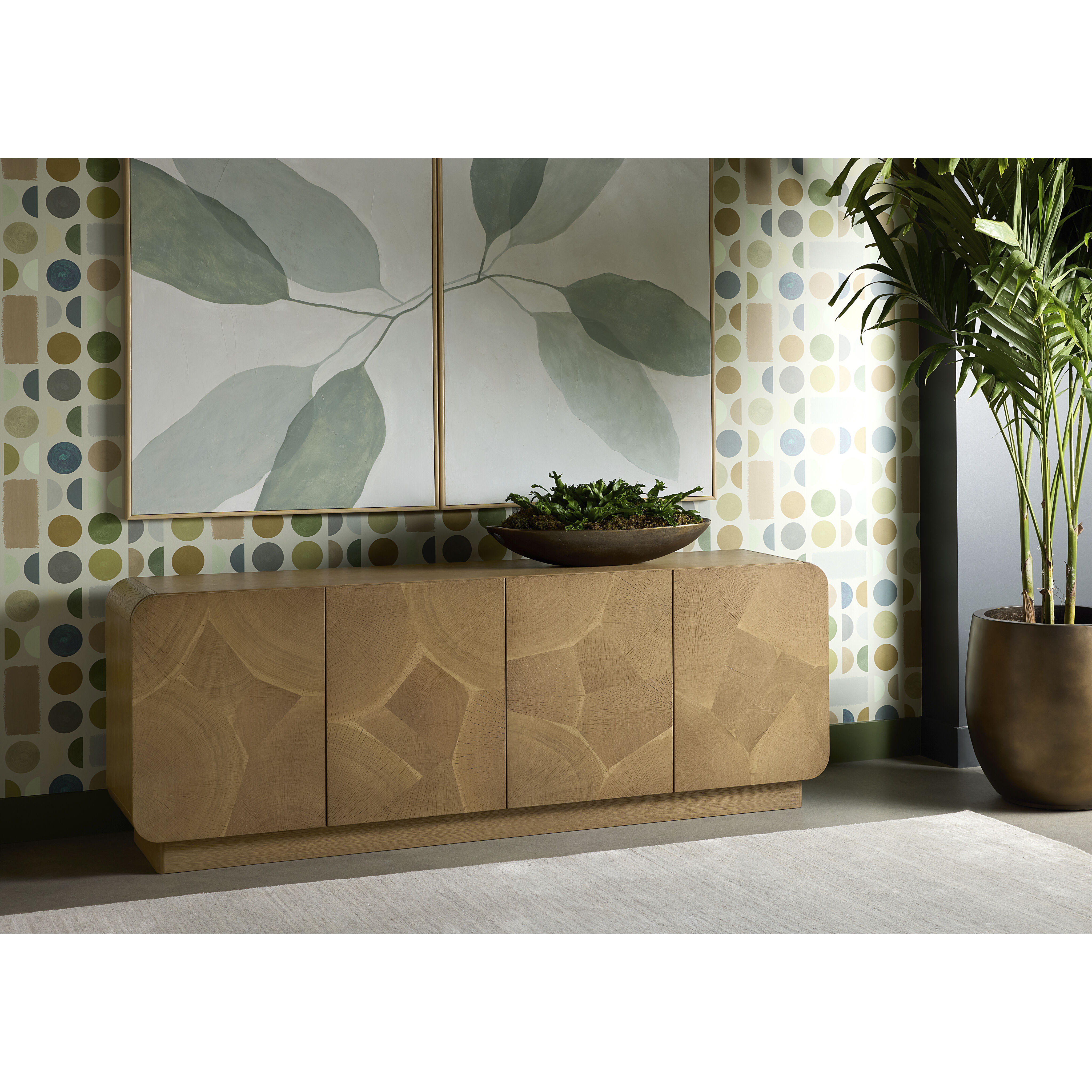 Calm Reflection 50 X 40 inch Hand Painted Art, Set Of 2